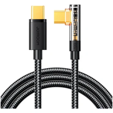Joyroom USB-C Cable Angle 100W 1.2m S-CC100A6 (Bla
