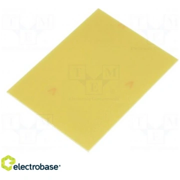 Laminate; FR4; 1.5mm; L: 100mm; W: 75mm Electro Ba