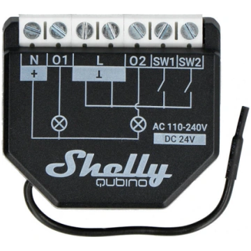 Controller Shelly Qubino Wave2PM QUBINOWAVE2PM