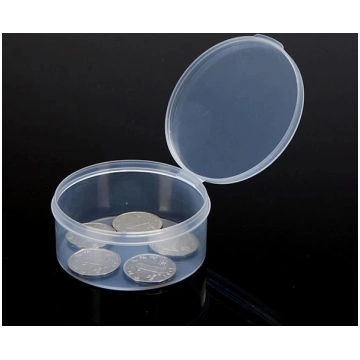 Round Container - 54x22mm - Plastic Box - Lockable
