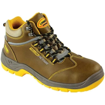 Scarpa da Lavoro Alta Crazy Horse Marrone S3 Logic