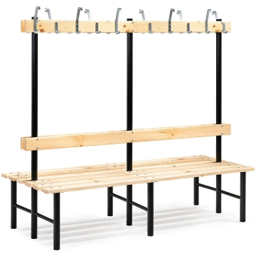 Dubultsols ar āķu statīvu, 2000mm