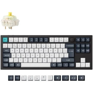 Keychron Q3 Max 80% TKL Banana Switch Carbon Black