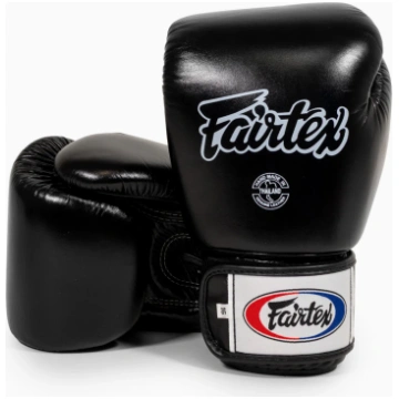 Thai boxing gloves Fairtex BGV1 Black