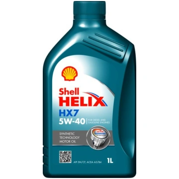 SHELL 5W40 HELIX HX7 1L