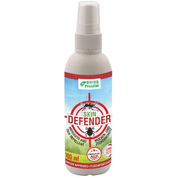 Kukaiņu atbaidītājs Skin Defender Swiss Pharm, 100
