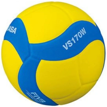 Bērnu volejbola bumba MIKASA VS170W-Y-BL