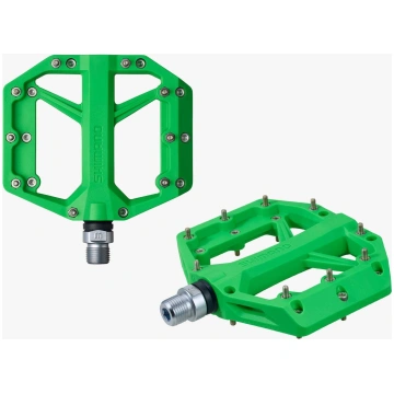 Shimano PD-GR400 Flat Pedals, Green (EPDGR400G)