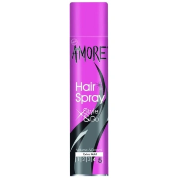 SORA AMORE Style & Go matu laka Extra Hold, 200 ml