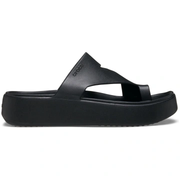 Crocs™ GETAWAY PLATFORM TOE LOOP Black