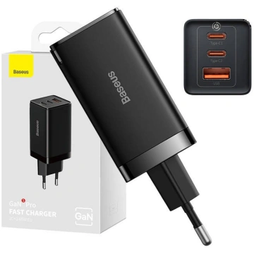 Baseus GaN5 Pro Wall Charger 2xUSB-C / USB / 65W C