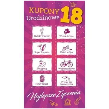 Armin Style Karnet Urodziny Osiemnastka Gift-47 47