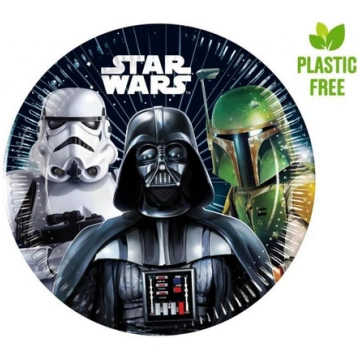 Šķīvji pap. 20cm (8) Star Wars Galaxy