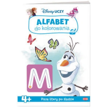 Disney māca. Ledus zeme. Alfabēts krāsošanai - kol