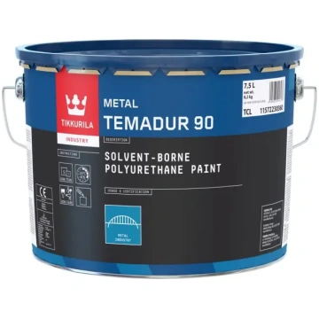 Tikkurila Temadur 90 poliuretāna krāsa, spīdīga - 