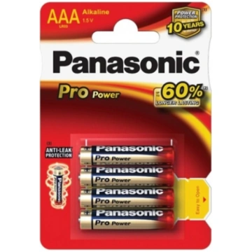 Baterijas LR03 Panasonic PRO POWER Alkaline AAA 4.