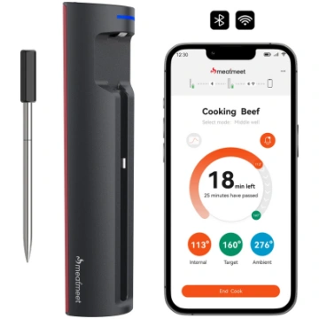 Meatmeet Pro Smart Kitchen Thermometer with Blueto