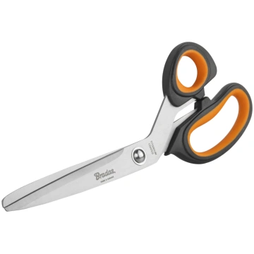 Šķēres Bradas Precision, parastais, melna krās./or