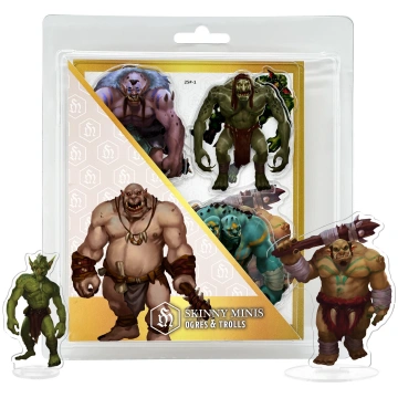 Piederums galda spēlēm Skinny Minis Ogres & Trolls