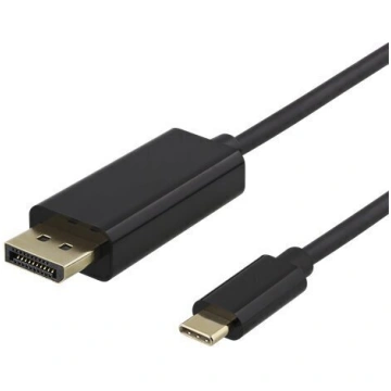 Deltaco USBC-DP100, USB-C/DP, 1 m
