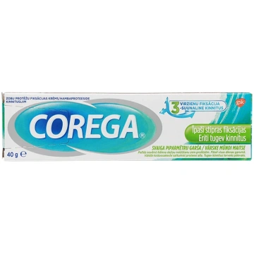 Corega Fresh Cream protēžu fiksācijas krēms, 40 g