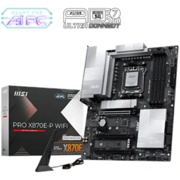 MSI PRO X870E-P WIFI Processor family AMD Processo