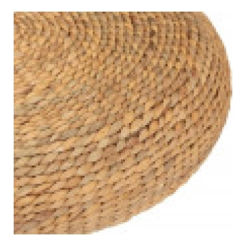 Atmosfēras OTTOMAN austais pufs. Ø 55 cm [Atmosphe
