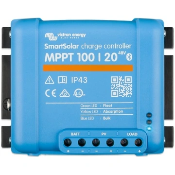 Victron MPPT 100/20 SmartSolar saules uzlādes kont