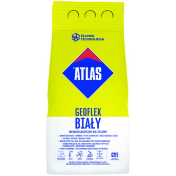Elastīga flīžu līme Geoflex Bialy C2TE Atlas 5kg b