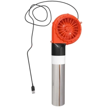 5 V, 1 A centrbēdzes ventilators ogļu grilam, USB