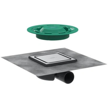 Dušas noteka, dušas kabīnei Hansgrohe RainDrain Po