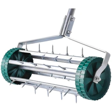 UPP rullējošais zāliena aerators ar rokturi, rokas