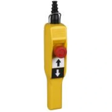 Pendant control station, Harmony XAC, plastic, yel