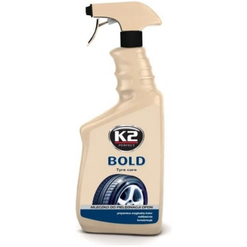 Melnā krāsa riepām K2 Bold, 700ml