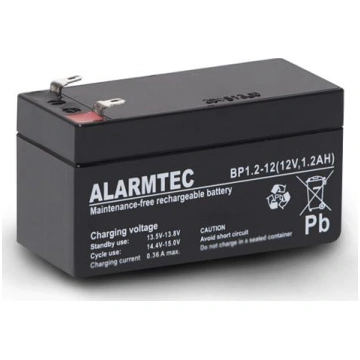 Alarmtec Akumulators 12v 1.2ah (bp1.2-12)