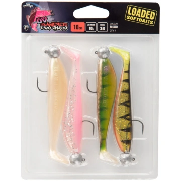 Fox Rage Uv Zander Pro Loaded 12cm 12g 4/0, 4 Gab.