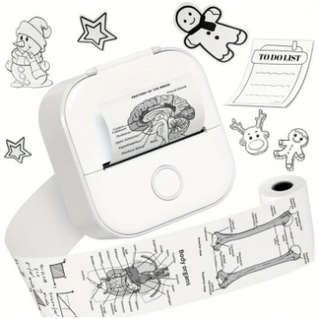 Phomemo T02 Mini Printeris - Bez Tintes Kabatas Pr