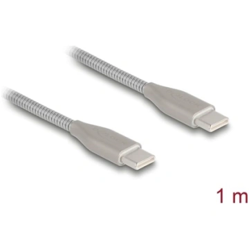 Delock USB-C™ cable USB 2.0 with metal sheath USB