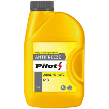 Antifrīzs LONGLIFE -40C 1kg Dzeltens Pilots