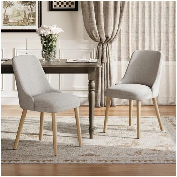 COLAMY ēdamistabas krēsli, 2 komplekti, mīkstie kr