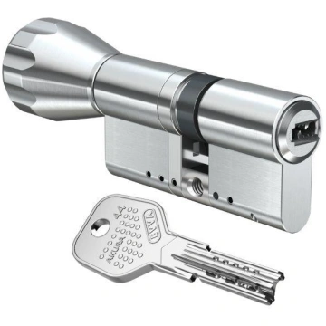 Evva Akura 44 thumbturn cylinder-Brass-55/K55