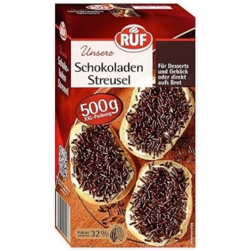 RUF šokolādes pārslas XXL, 500 g Šokolādes pārslas