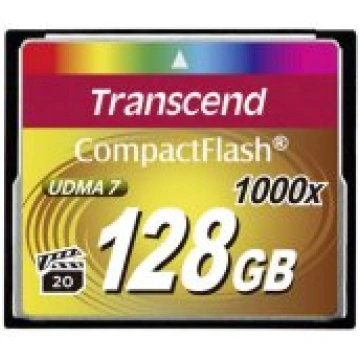 Transcend 128GB Compact Flash 1000x atmiņas karte 