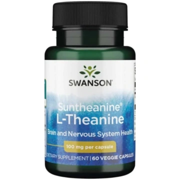 Swanson SWANSON L-teanīns Suntheanine 100 mg – 60 