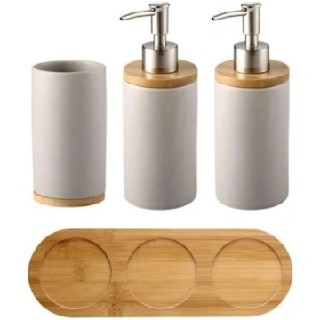 Seifenspender-Set FüR Das Badezimmer 3PCS Badezimm