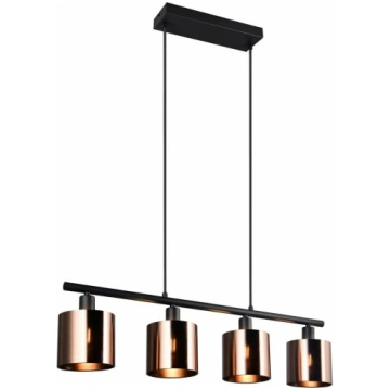Lampa griesti RL Jason, E14, 4 x 10 W, bronza krās