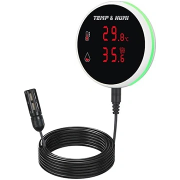 WiFi temperatūras mitruma sensors, digitālais term