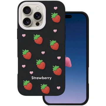 Mocco Strawberry Back Case Aizmugurējais apvalks p