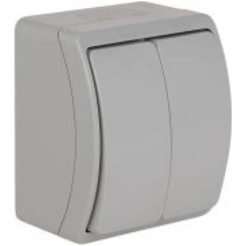 VW-2 Koala Two-Circuit Switch surface mounted IP44