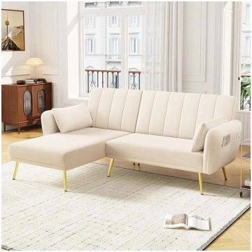 Modern Folding Sofa, L-Shaped Sofa, Sofa Bed with 